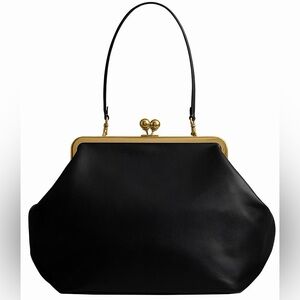 Coach Kisslock Framebag 40 Black